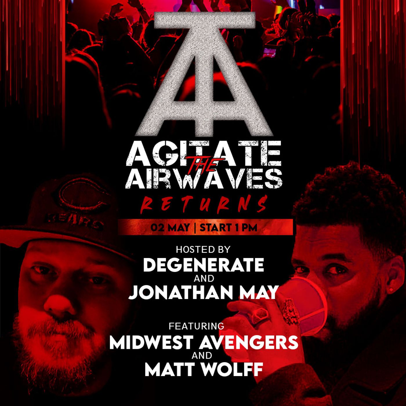Agitate the Airwaves - Midwest Avengers & Matt Wolff