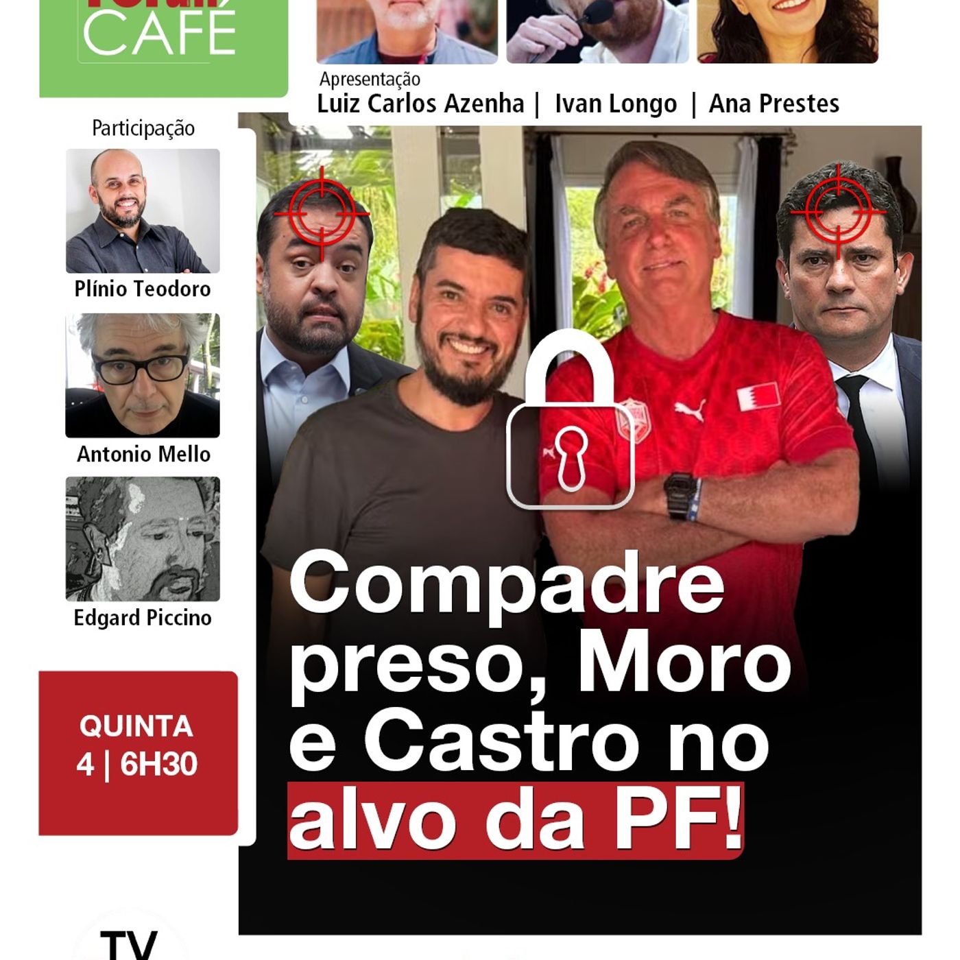 PF prende candidato de Bolsonaro ao governo do RJ, Cláudio Castro pode ser o próximo | 04.12.25
