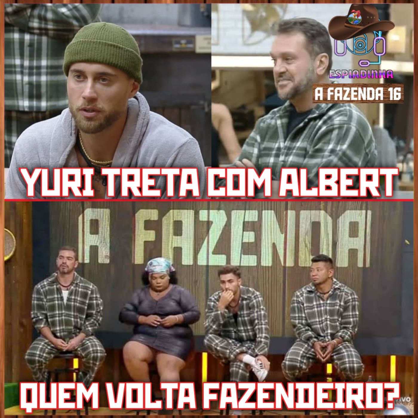 Sidney, Flora, Gui e Gilsão na Roça! + Albert e Yuri brigaram! | A Fazenda 16