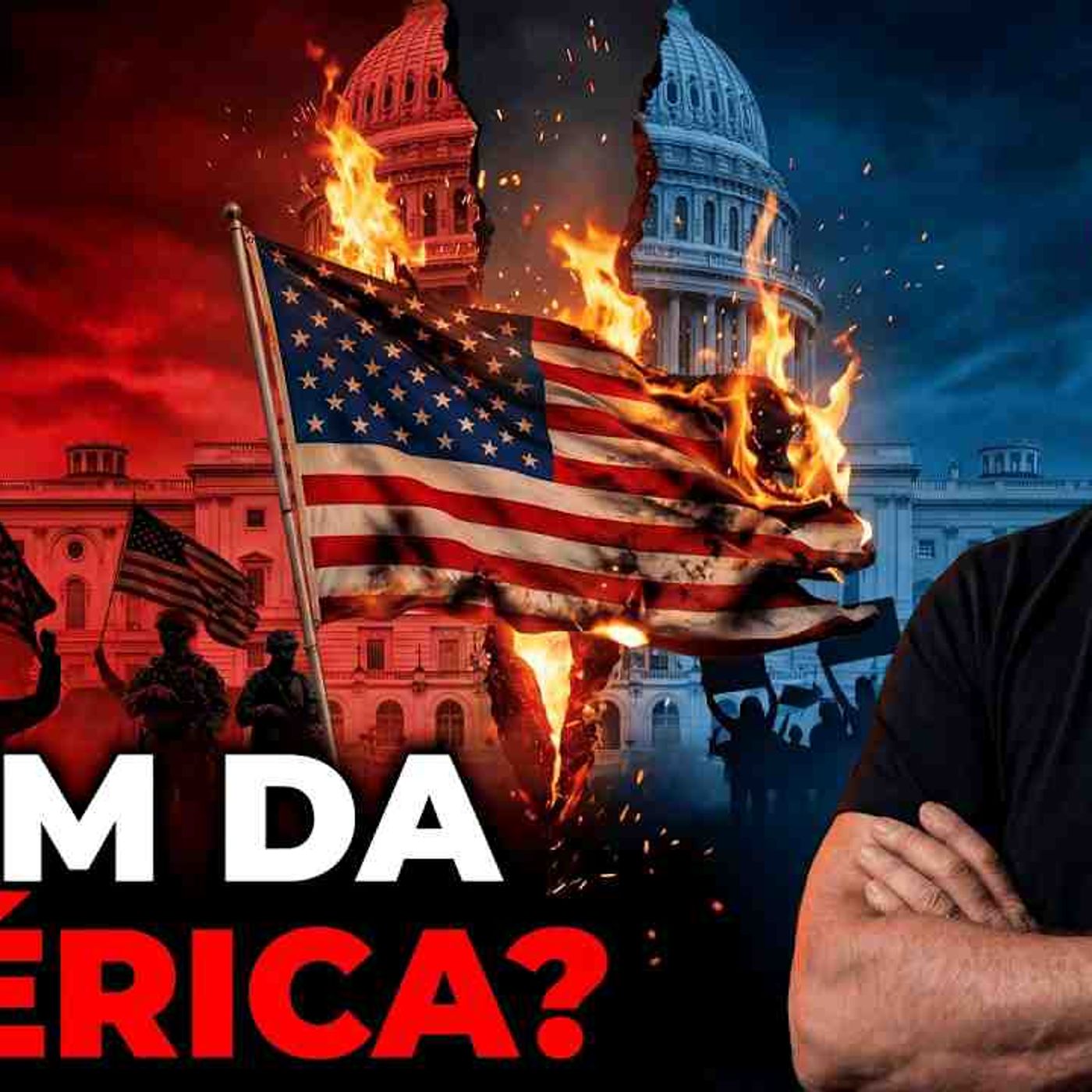 Os EUA entrarão em Guerra Cívil_ A Resposta Final episode artwork