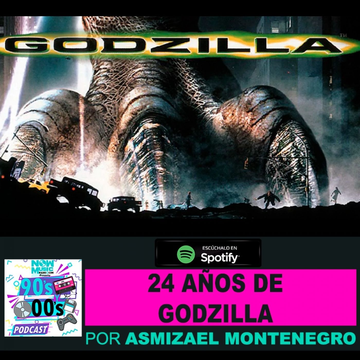 24 Años de Godzilla episode artwork