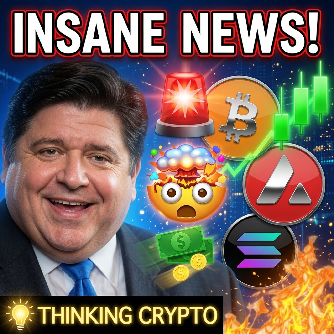 NEW INSANE CRYPTO TAX PASSED BY ILLINOIS GOVERNOR & SECRETLY BACKED BY ELIZABETH WARREN! episode artwork