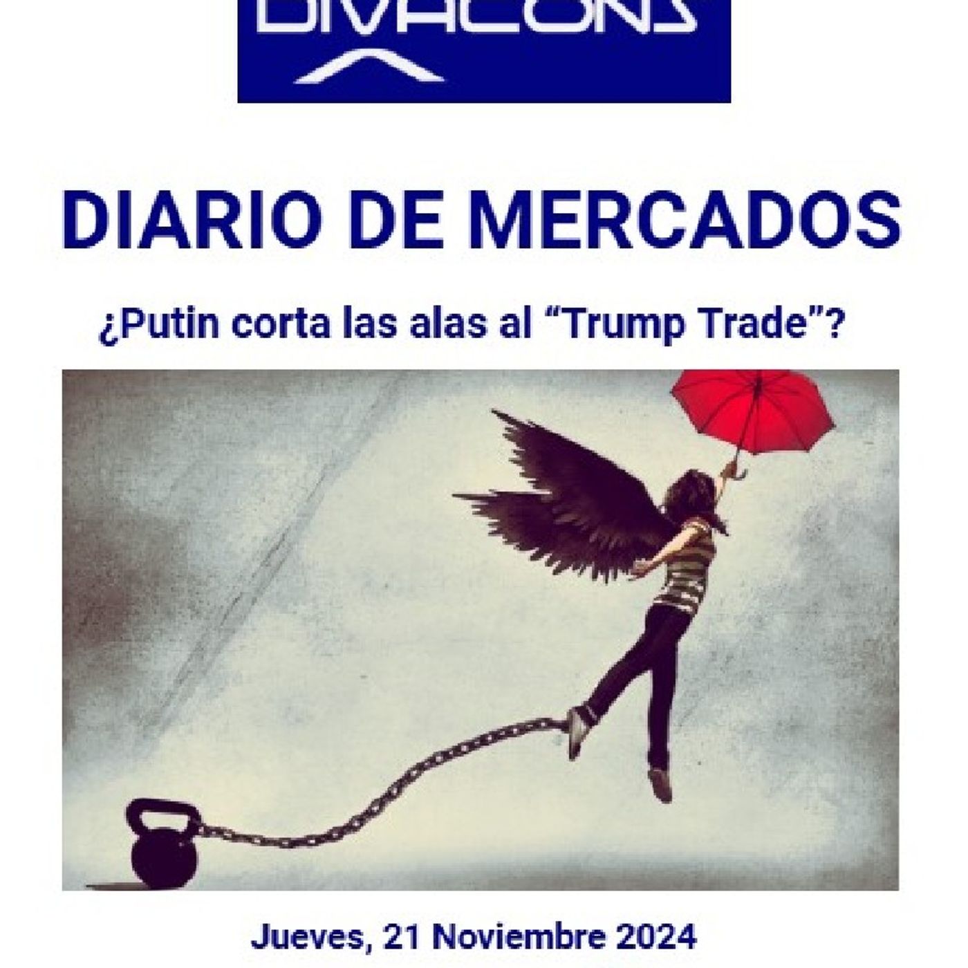 PODCAST en abierto DIARIO DE MERCADOS Jueves 21 Nov 2024 episode artwork