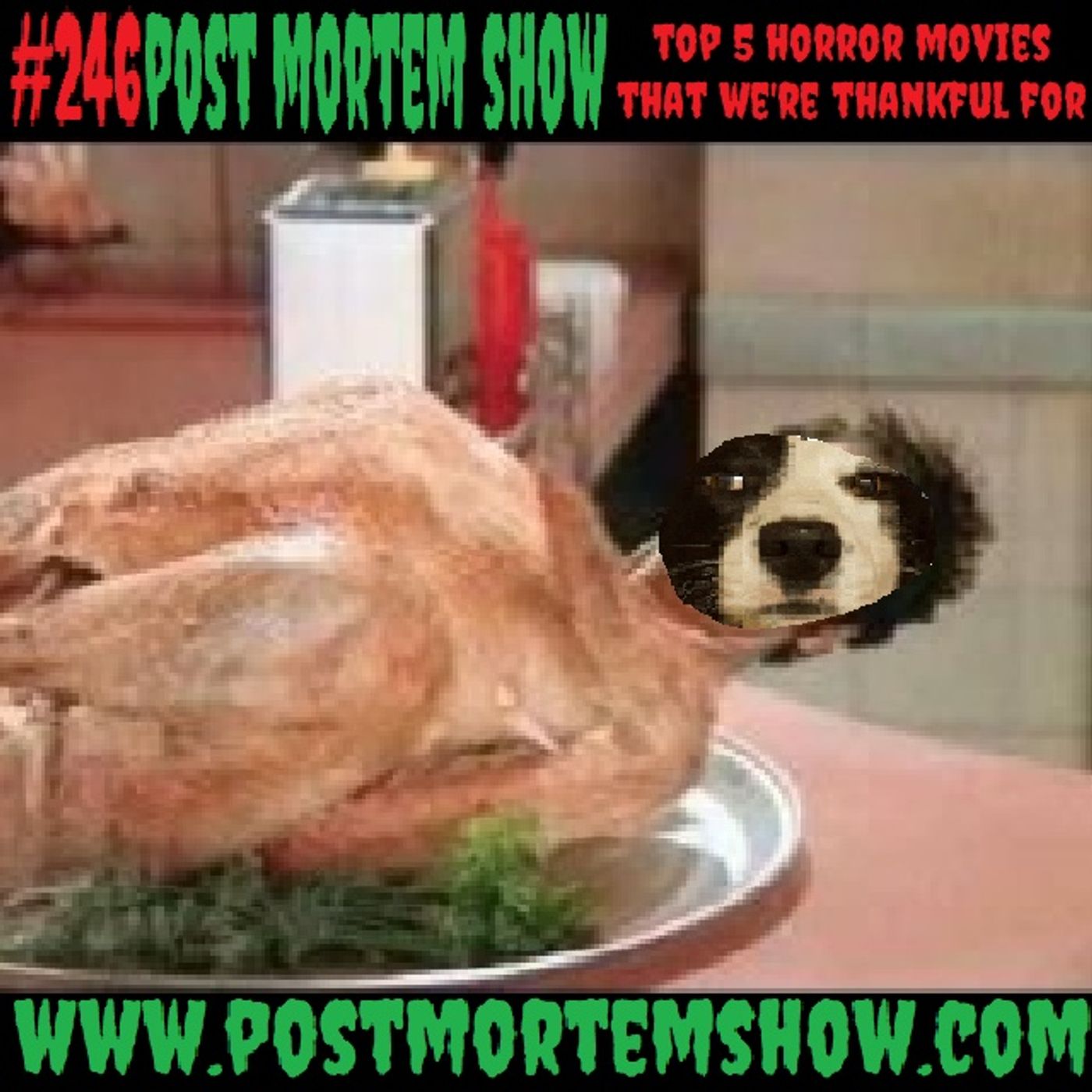 e246 - Burnt Smurf Head (Top 5 Horror Movies That We're Thankful For)