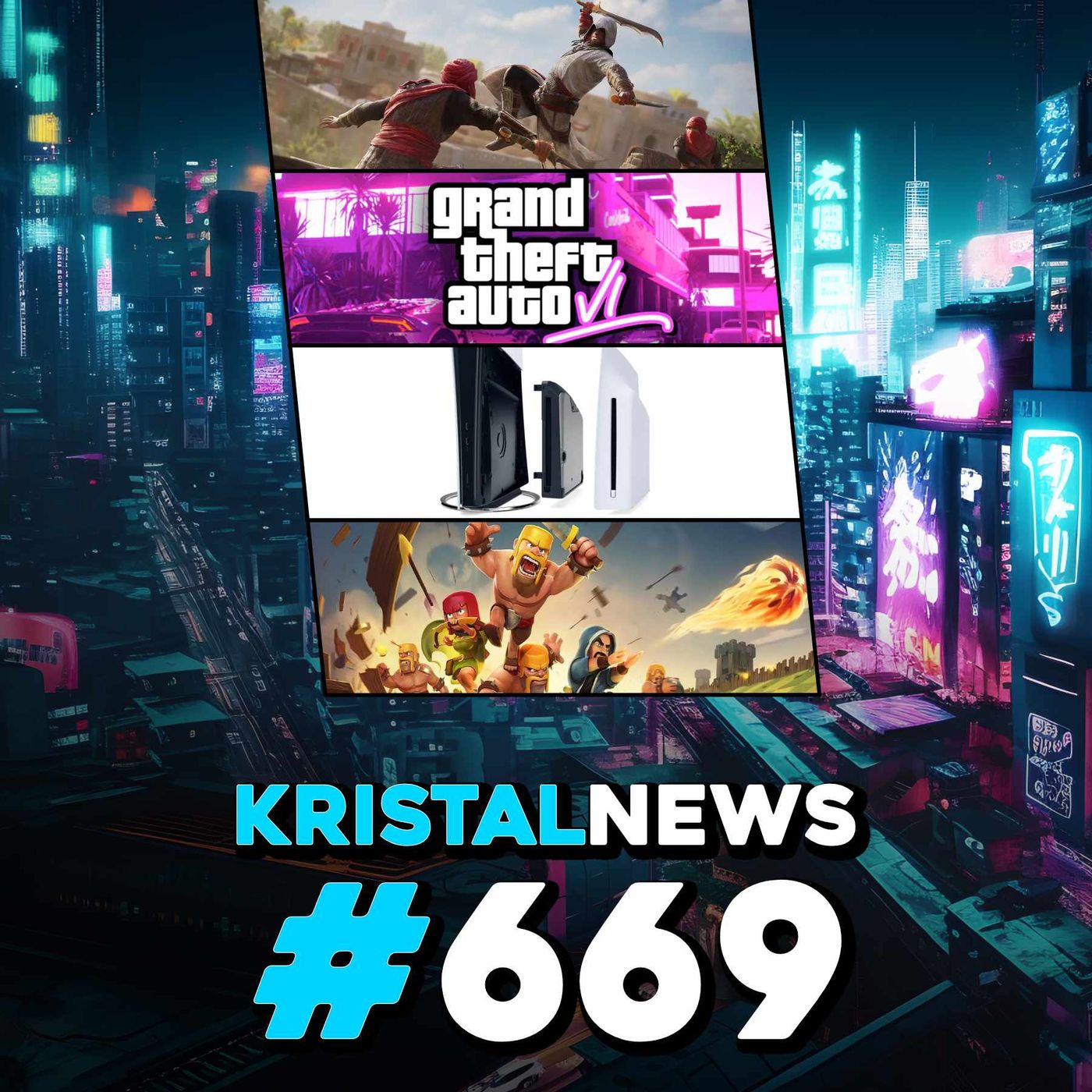 ASSASSIN'S CREED MIRAGE è già un SUCCESSO? | GTA 6 CLASSIFICATO in AUSTRALIA? Mh. ▶ #KristalNews 669 episode artwork