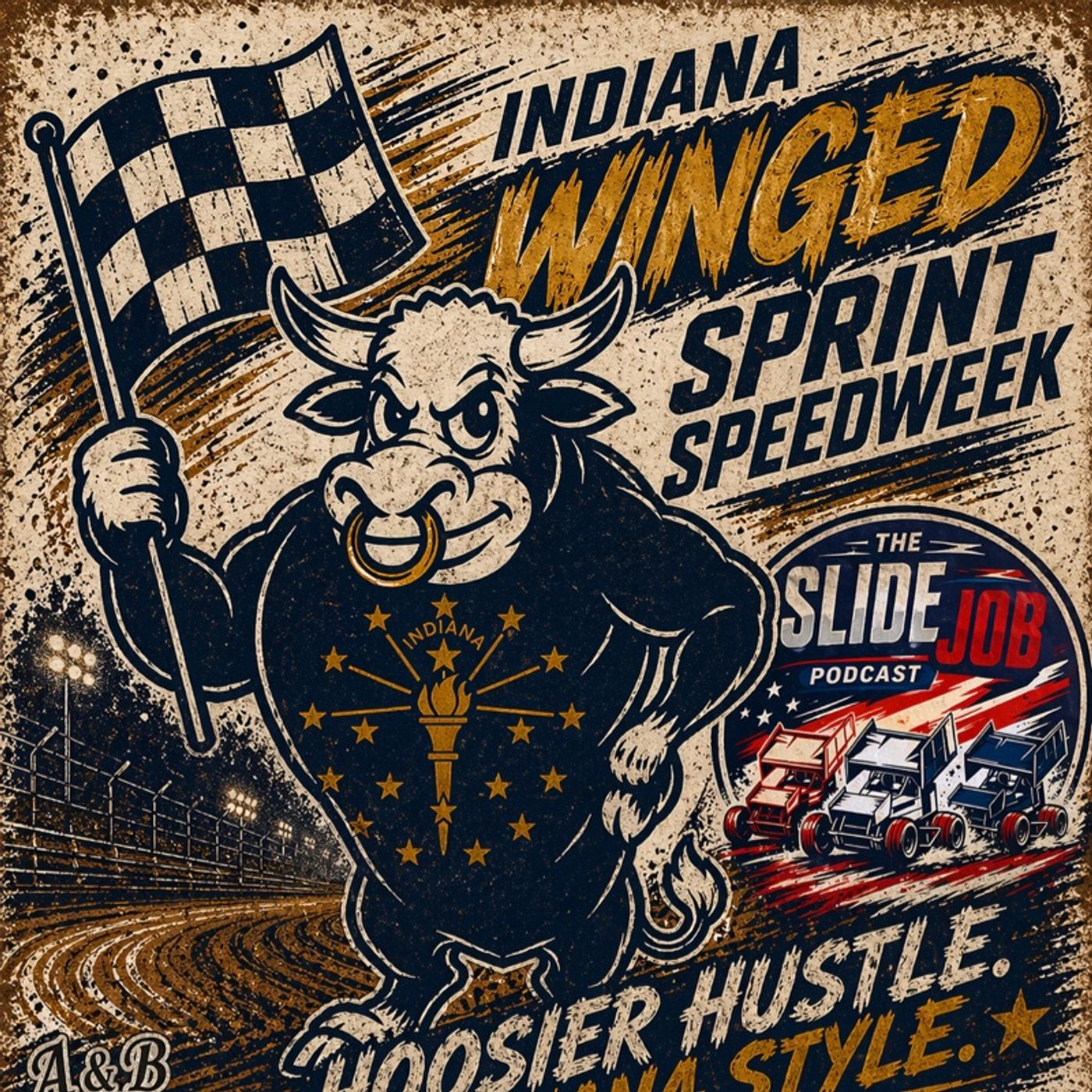 Episode 11 - Slide Job Podcast The Hypothetical Winged IN Sprint Speedweek episode artwork
