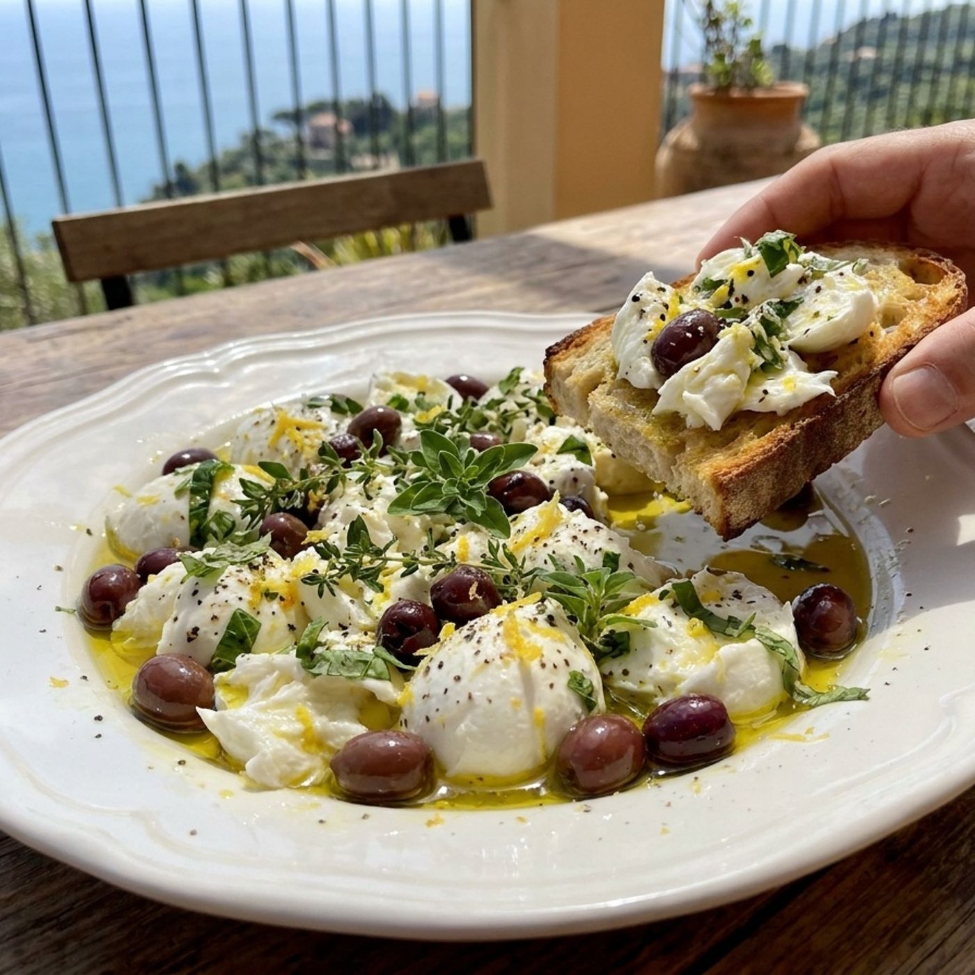 Mozzarella marinata alla ligure: fresca, profumata e pronta in 5 minuti episode artwork