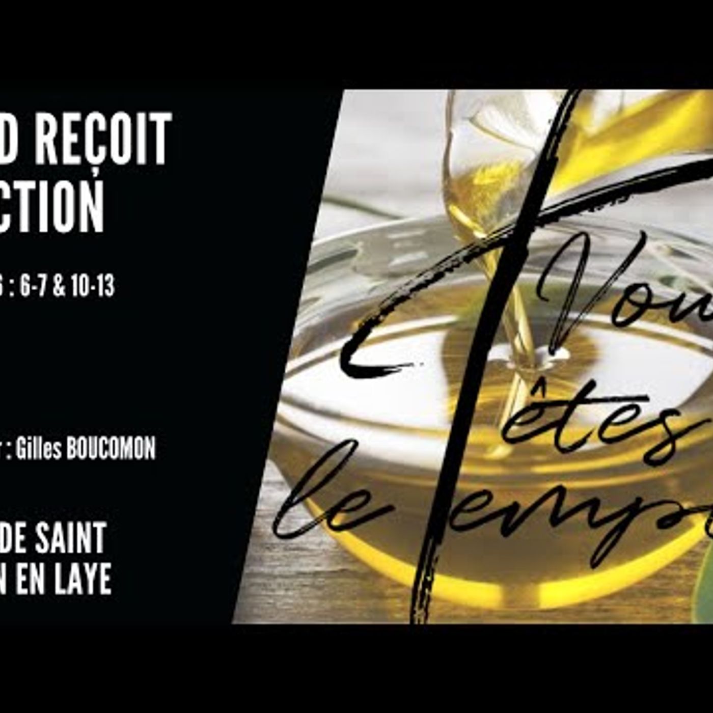 Vous êtes le Temple - Gilles Boucomont - David reçoit l'onction
