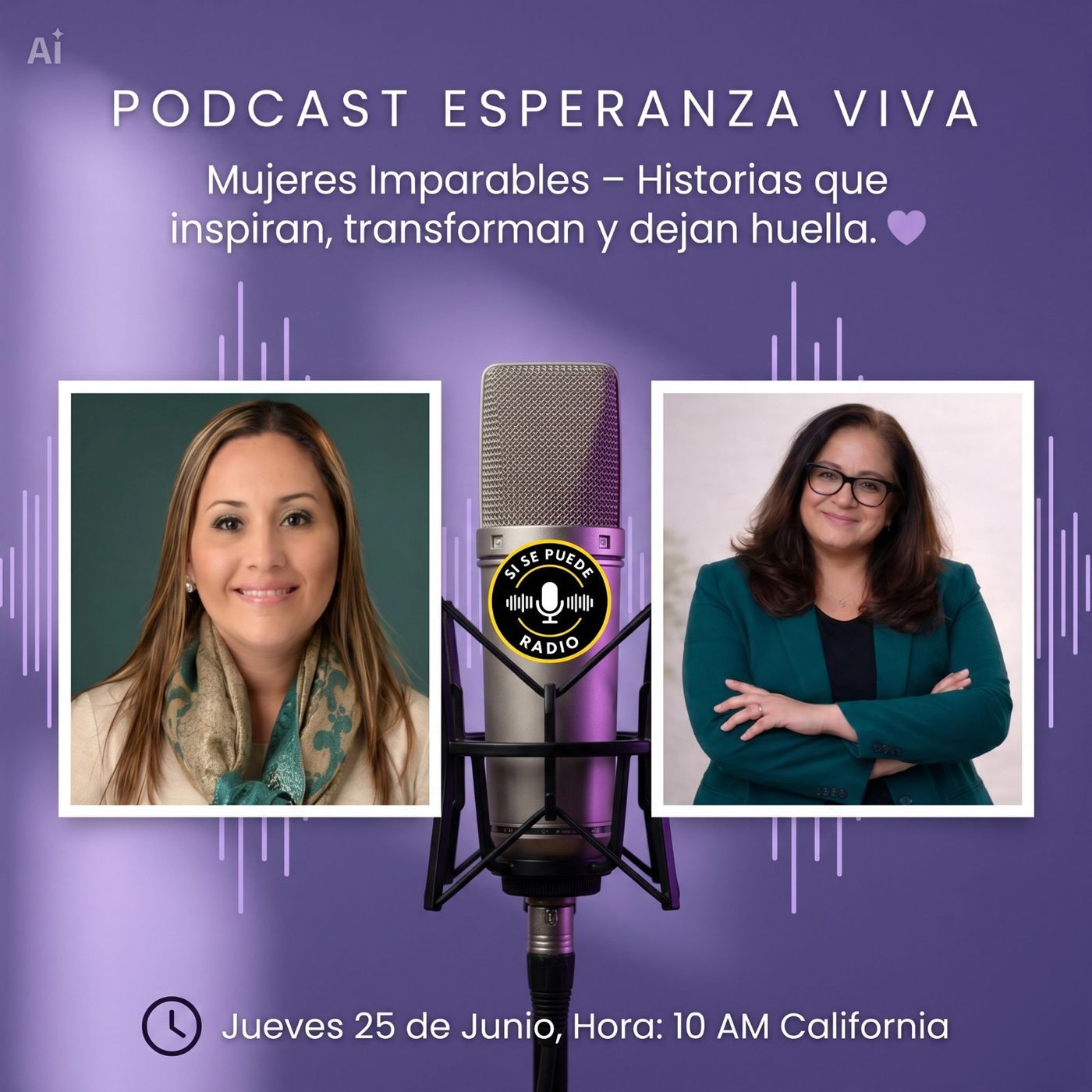 Esperanza viva Mujeres imparables episode artwork