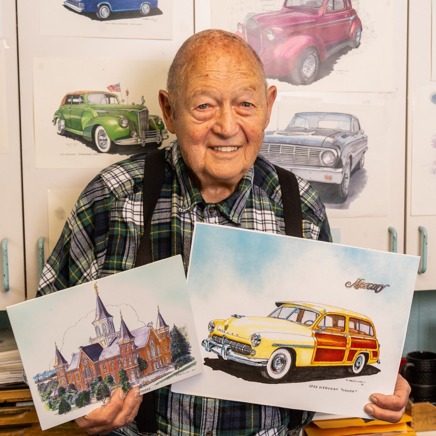 Beloved Springville Resident Brings History to Life Through His Illustrations episode artwork