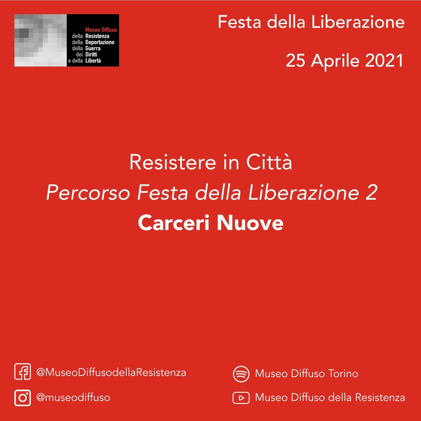 Resistere in città - Festa della Liberazione 2021