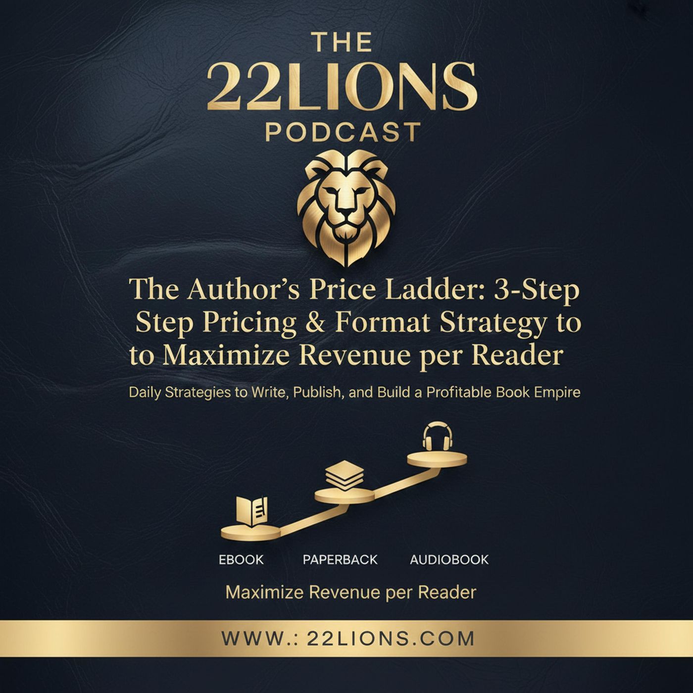 The Author's Price Ladder: 3-Step Pricing & Format Strategy to Maximize Revenue per Reader episode artwork