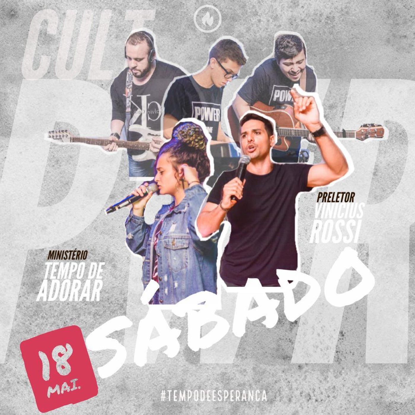 Culto 18 05 Preletor - Vinícius