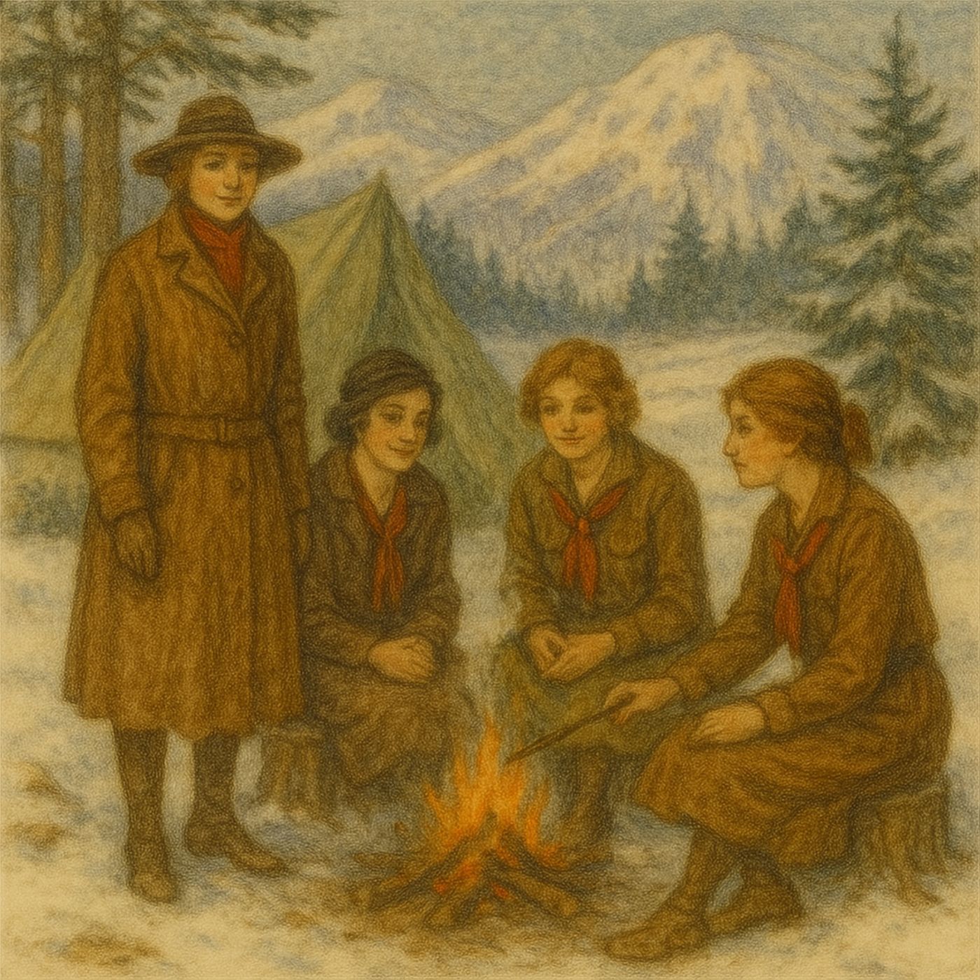Camp-Fire Girls In The Allegheny Mountains or, A Christmas Success Against Odds