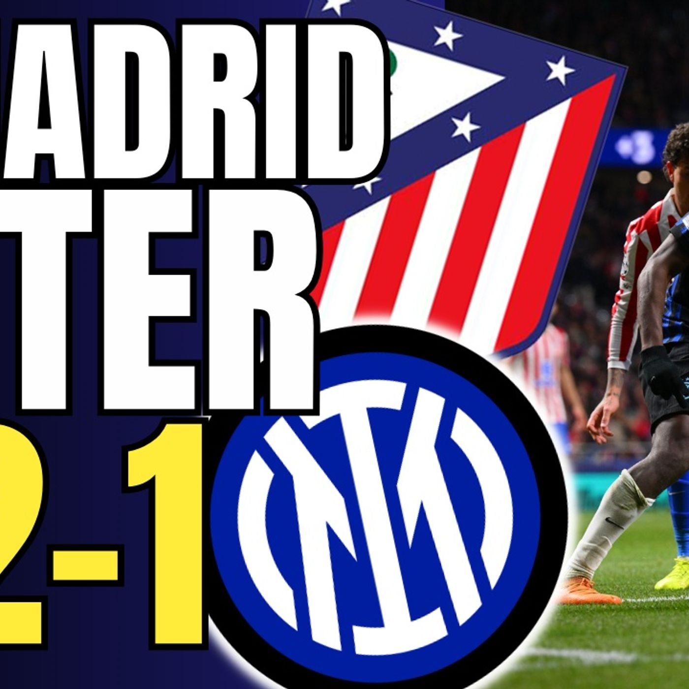 ATLETICO MADRID-INTER 2-1: BASTAAAAA!! COSÌ NO PERÒ! || Highlights e analisi