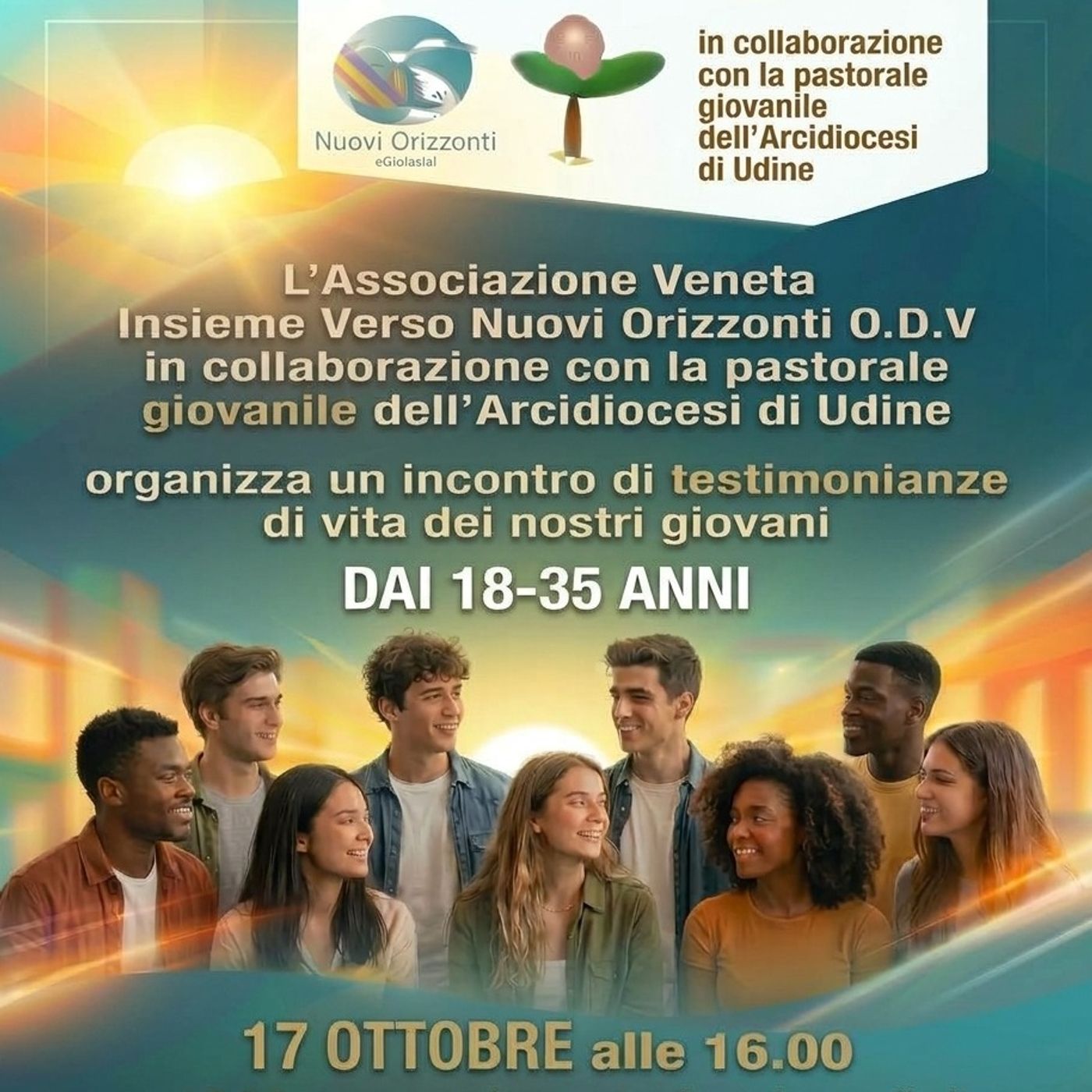 12/10/2026 - Storie di rinascita: il 17 ottobre le testimonianze di Insieme verso Nuovi Orizzonti episode artwork