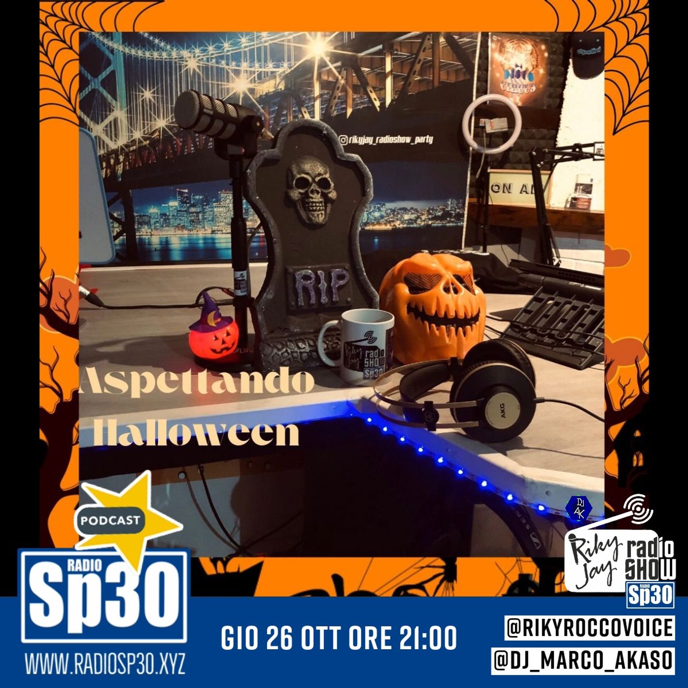 RikyJay Radio Show - ST.5 N.06 - Aspettando Halloween episode artwork