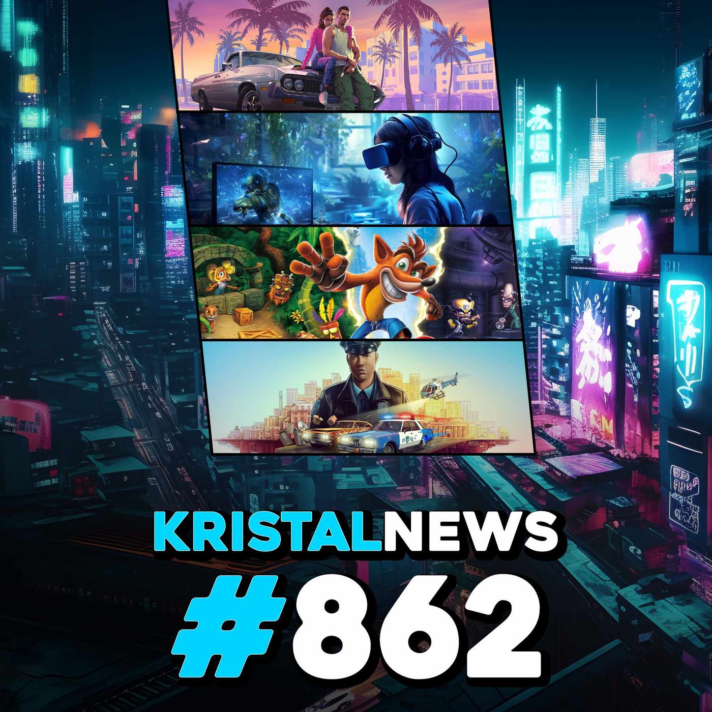 GTA 6 sarà una DELUSIONE? | Le IA sono già DIFFUSE nei VIDEOGIOCHI? ▶ #KristalNews 862 episode artwork