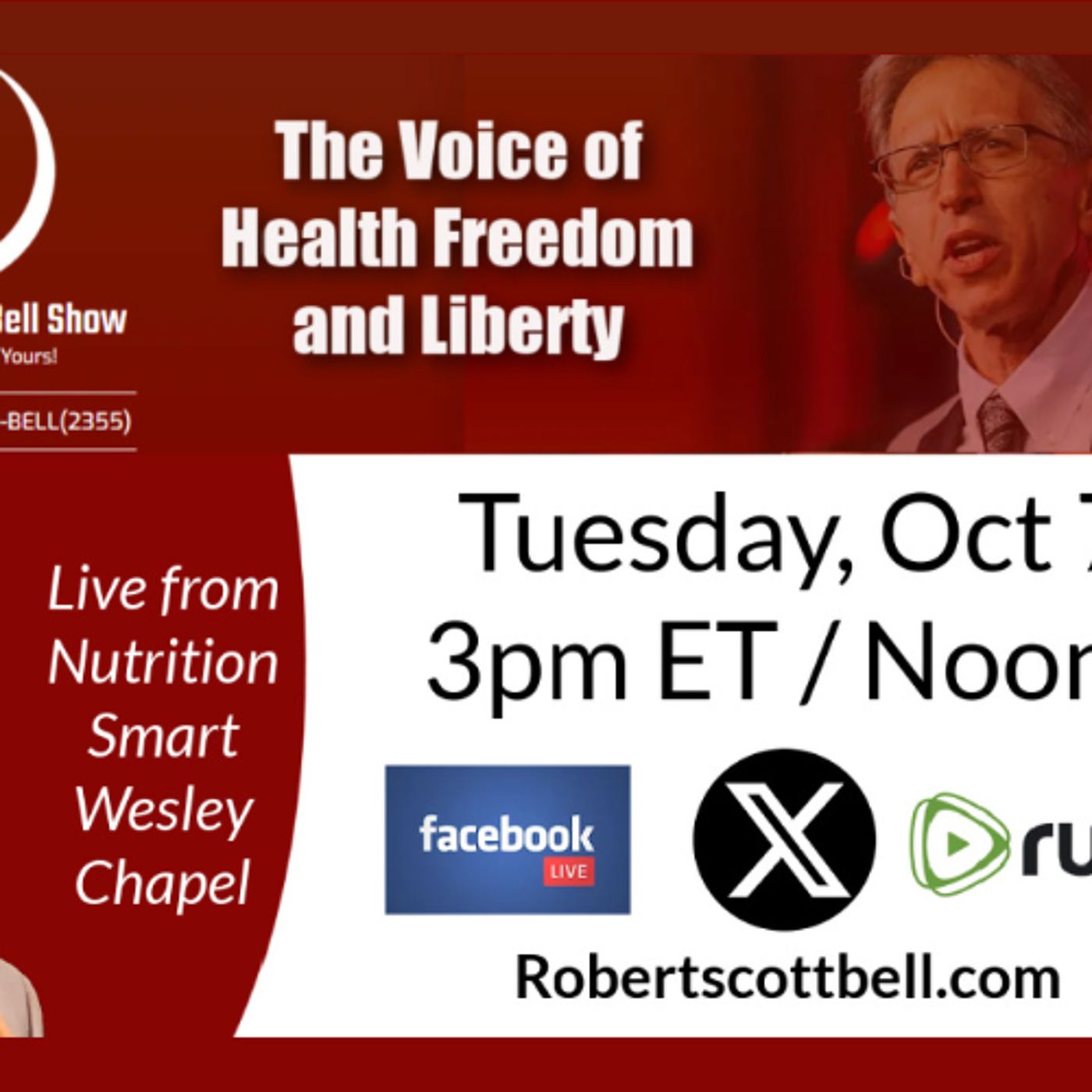 Live from Nutrition Smart, Jake Merrick, Oklahoma Medical Kidnapping, OSHA COVID Cover-Up, Dr. Marlene Siegel - The RSB Show 10-7-25