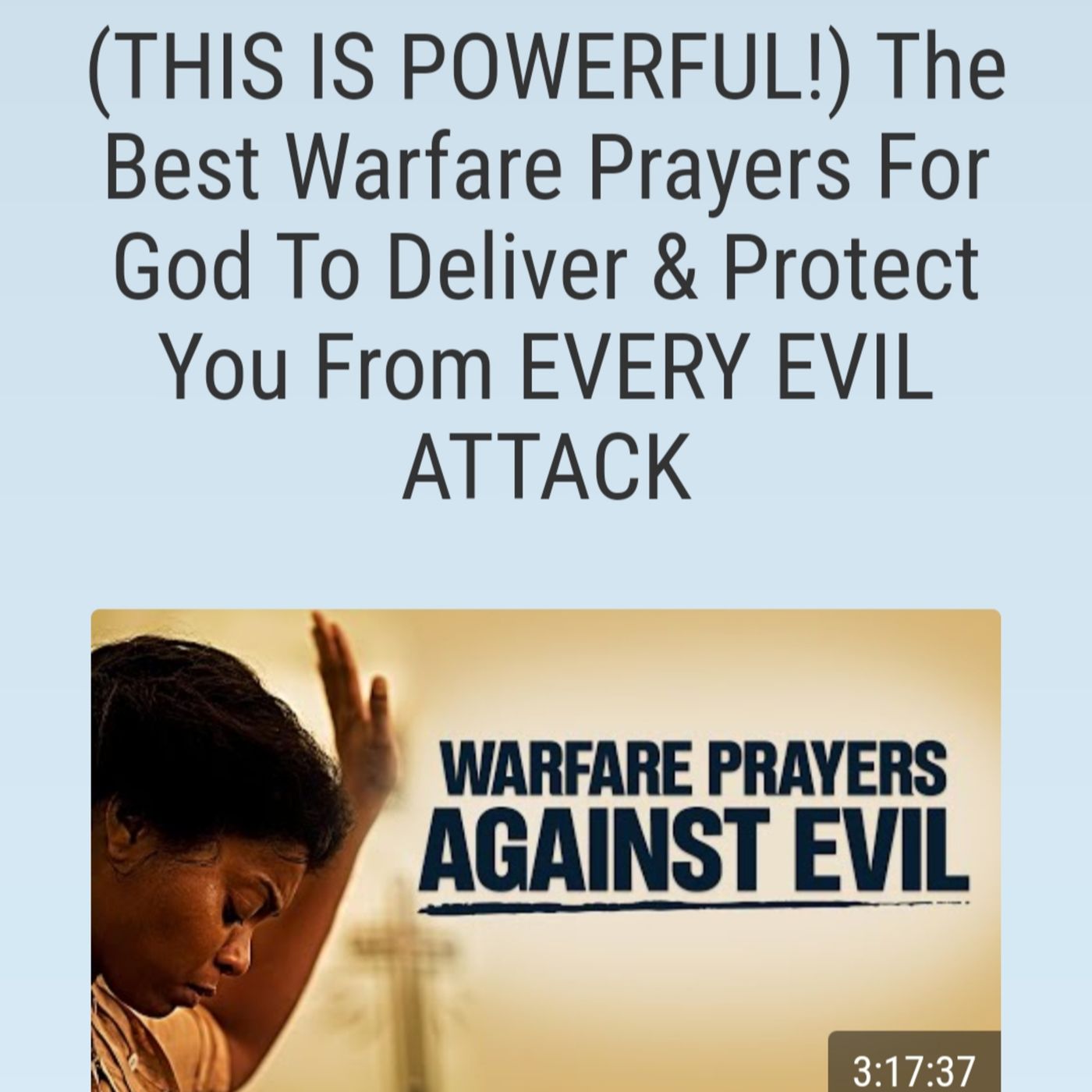Powerful Prayer episode artwork