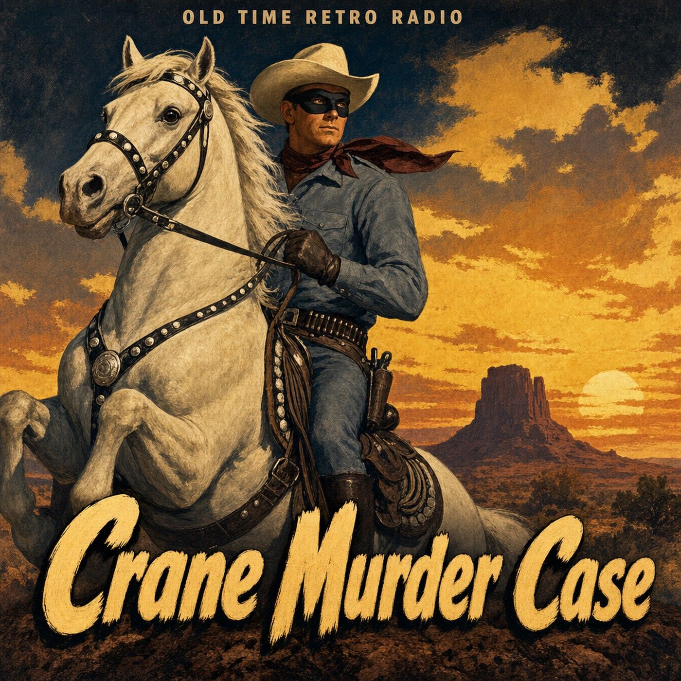 The Lone Ranger - "Crane Murder Case" (Old Time Radio, 1955) episode artwork