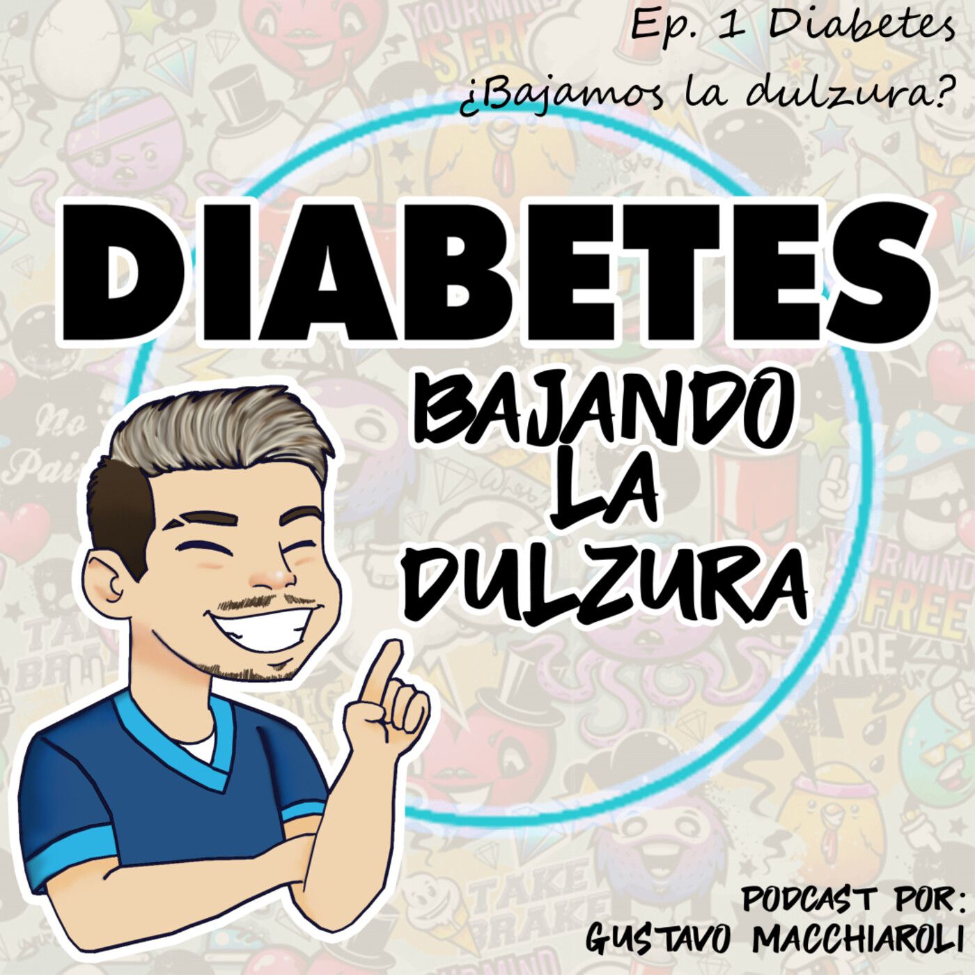 Diabetes bajando la dulzura