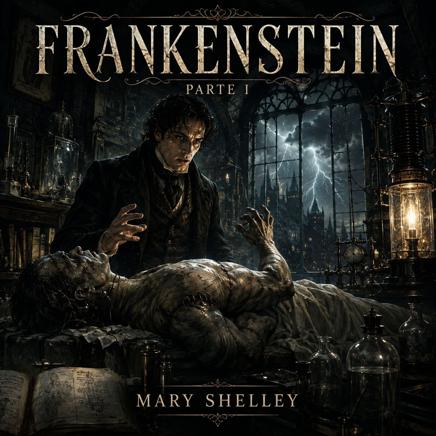 Frankenstein de Mary Shelley ⚡Parte 1 | Audiolibro completo en español | Terror gótico | Grandes Clásicos #1 episode artwork