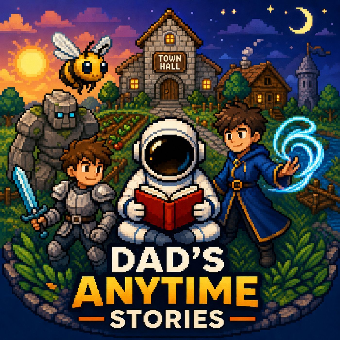 Fire, Water, and Iron Golems - Wizard Craft 2.0 - Chapter 4 - Free Audiobook for Kids episode artwork