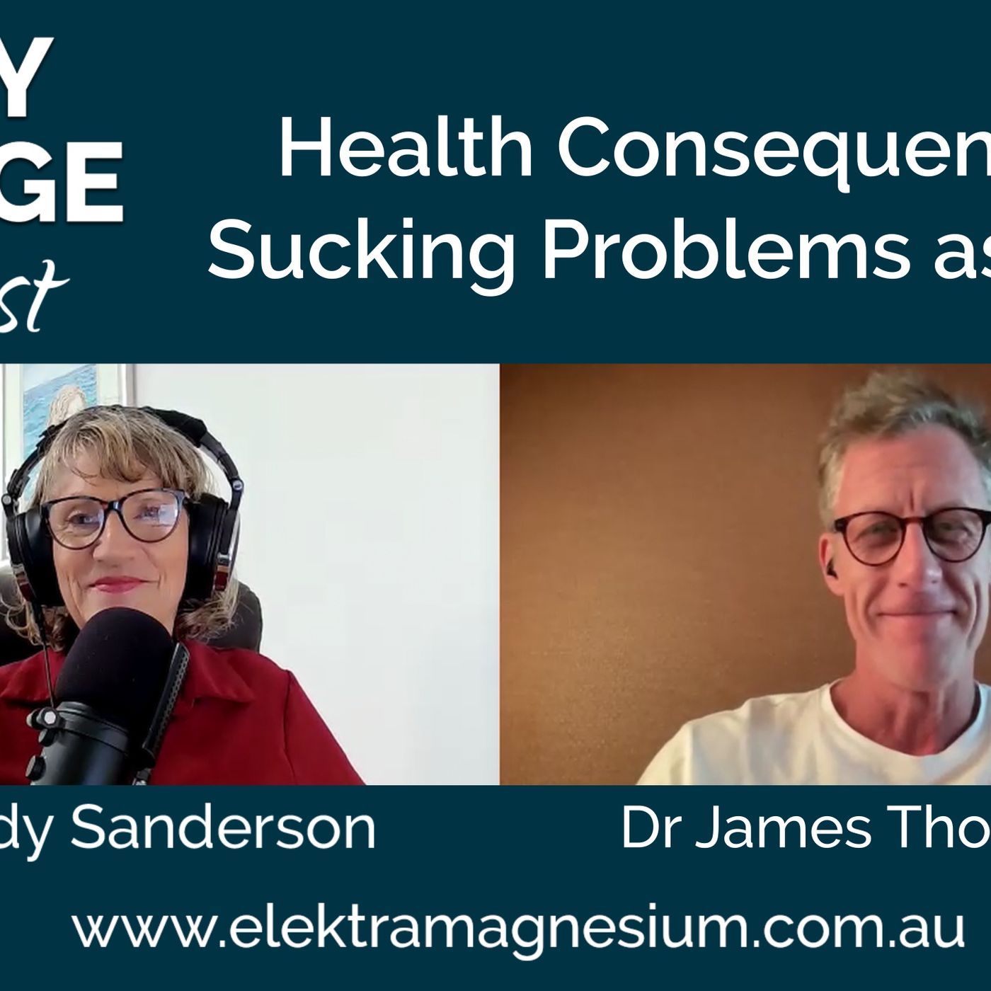 Consequences of Problems With Sucking as a Baby - with Dr James Thomas episode artwork