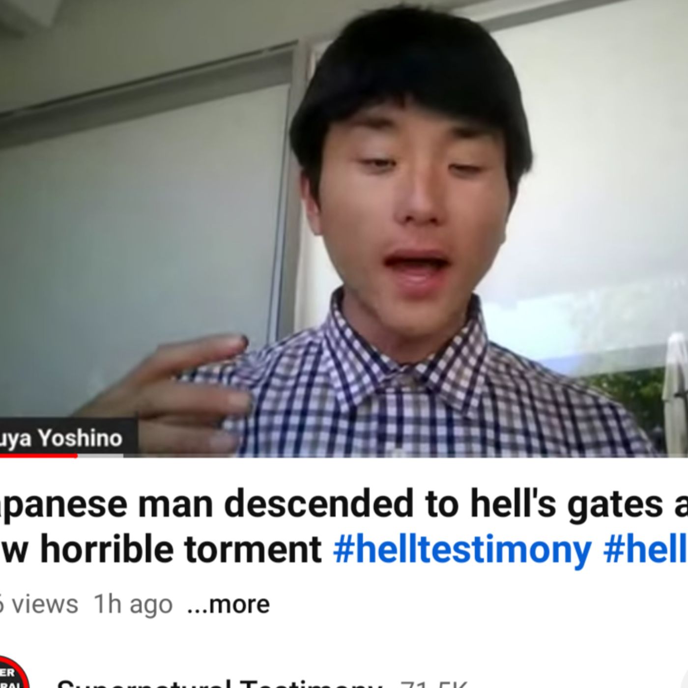 Japanese man descended to hell's gates and saw horrible episode artwork