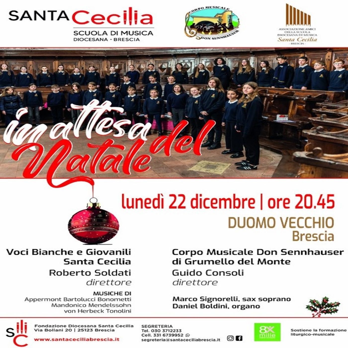 In Duomo Vecchio il Concerto di Natale del Coro di Voci Bianche Santa Cecilia: intervista a Mons. Roberto Soldati  -  17 dicembre 2025 episode artwork