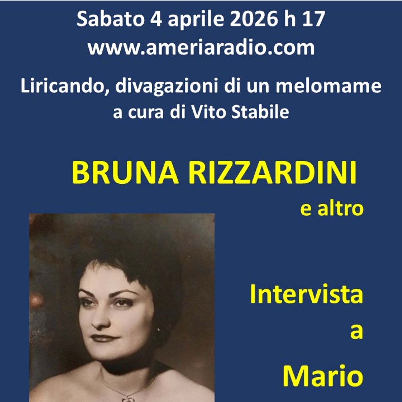 Liricando divagazioni di un melomane - Bruna Rizzardini episode artwork