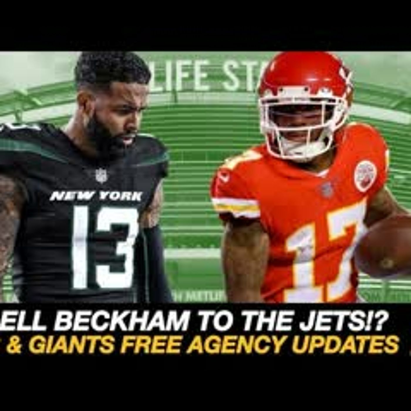 Odell Beckham Jr. To The Jets? | Jets & Giants NFL Free Agency News + Updates episode artwork