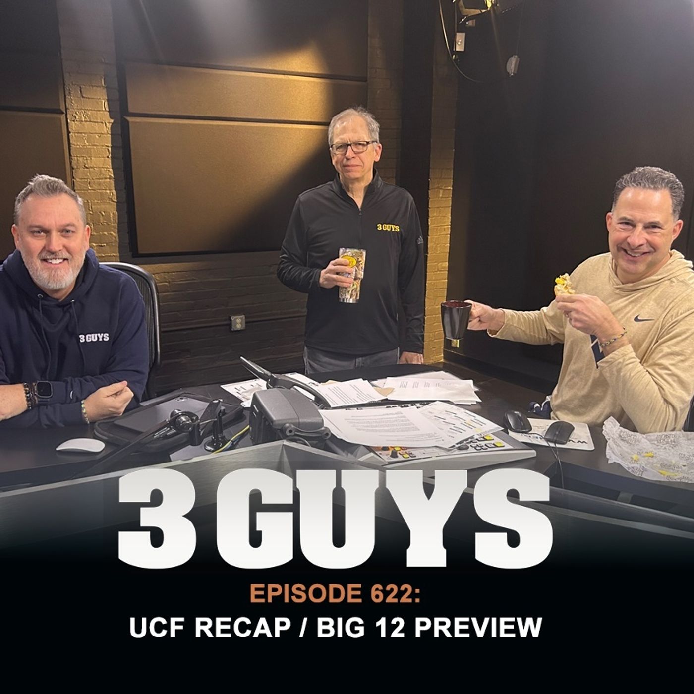 3 Guys Before The Game - UCF Recap - Big 12 Preview (Episode 622)