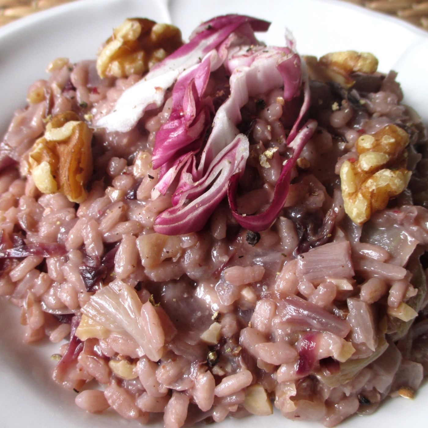 Risotto radicchio e noci vegano episode artwork