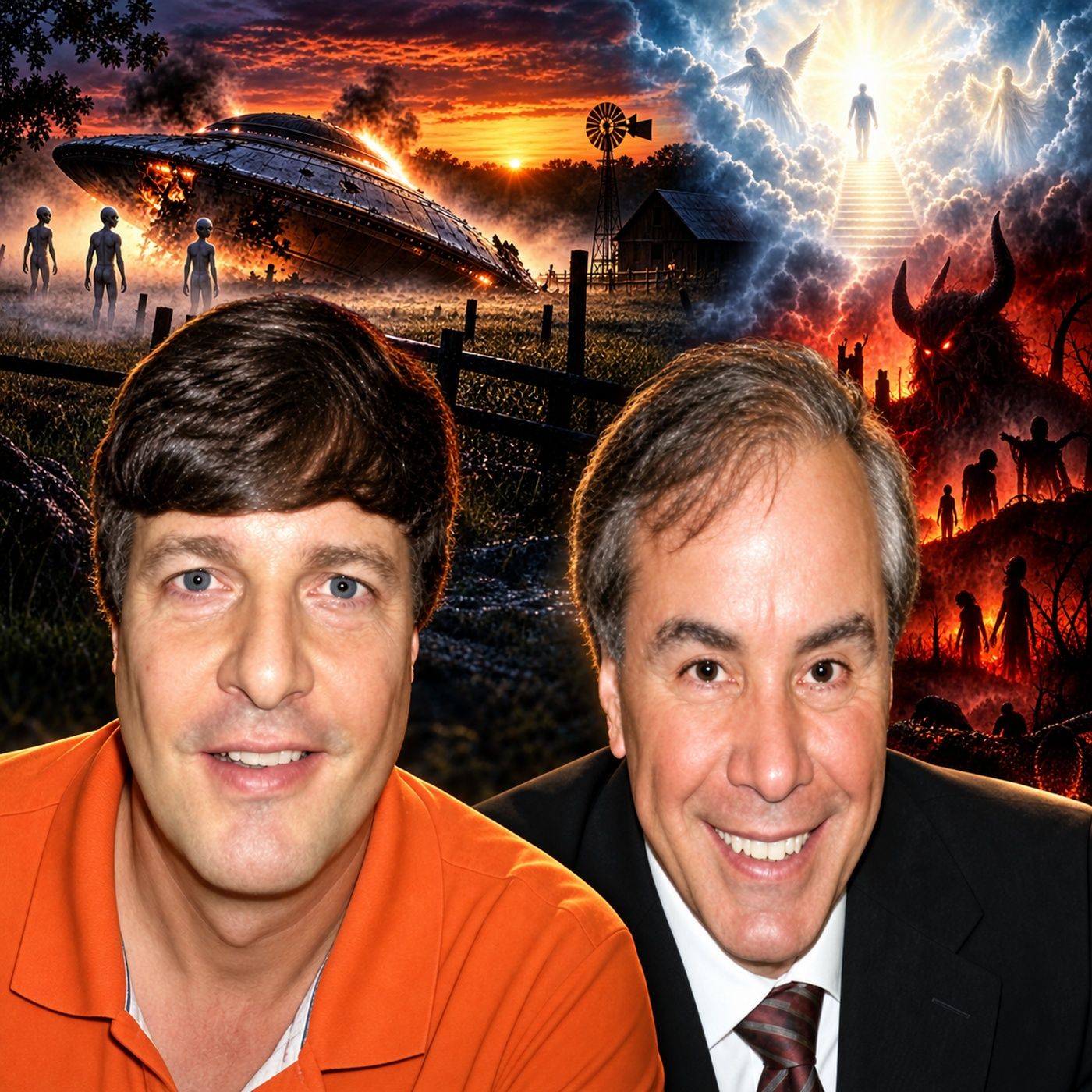 Ep. #215: Cape Girardeau UFO Crash and Supernatural Beliefs w/ Paul Blake Smith & Carlo Armenise