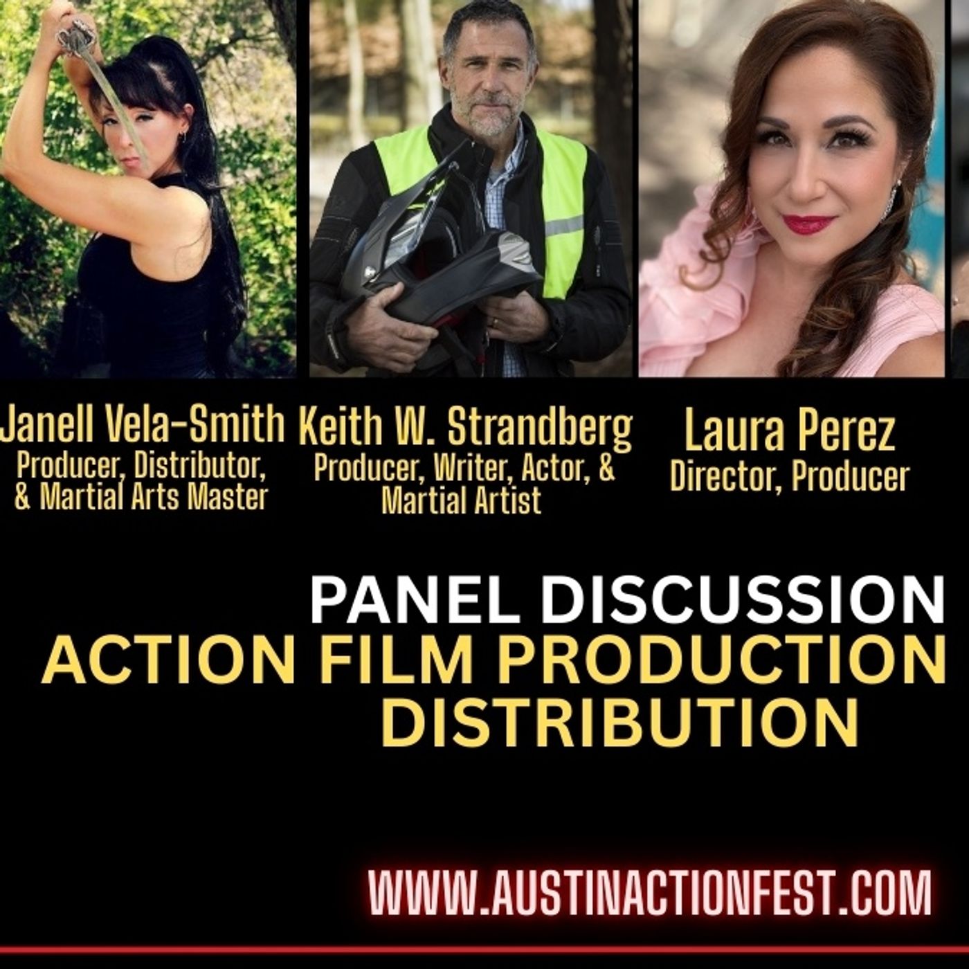 Distribution and 20k movies: Janell Vela-Smith, Keith Strandberg, Laura Perez and Keith Vitali