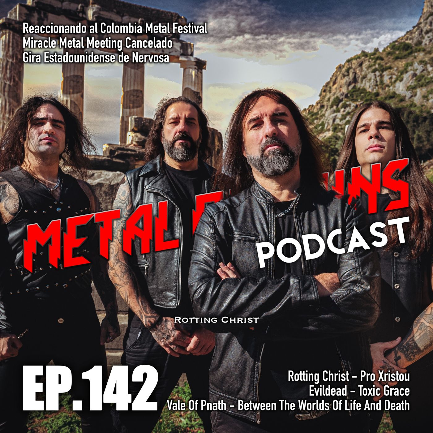 ¡Cumplimos 3 años! Reseñas de Rotting Christ, Vale Of Pnath, EvilDead [MRP142] episode artwork