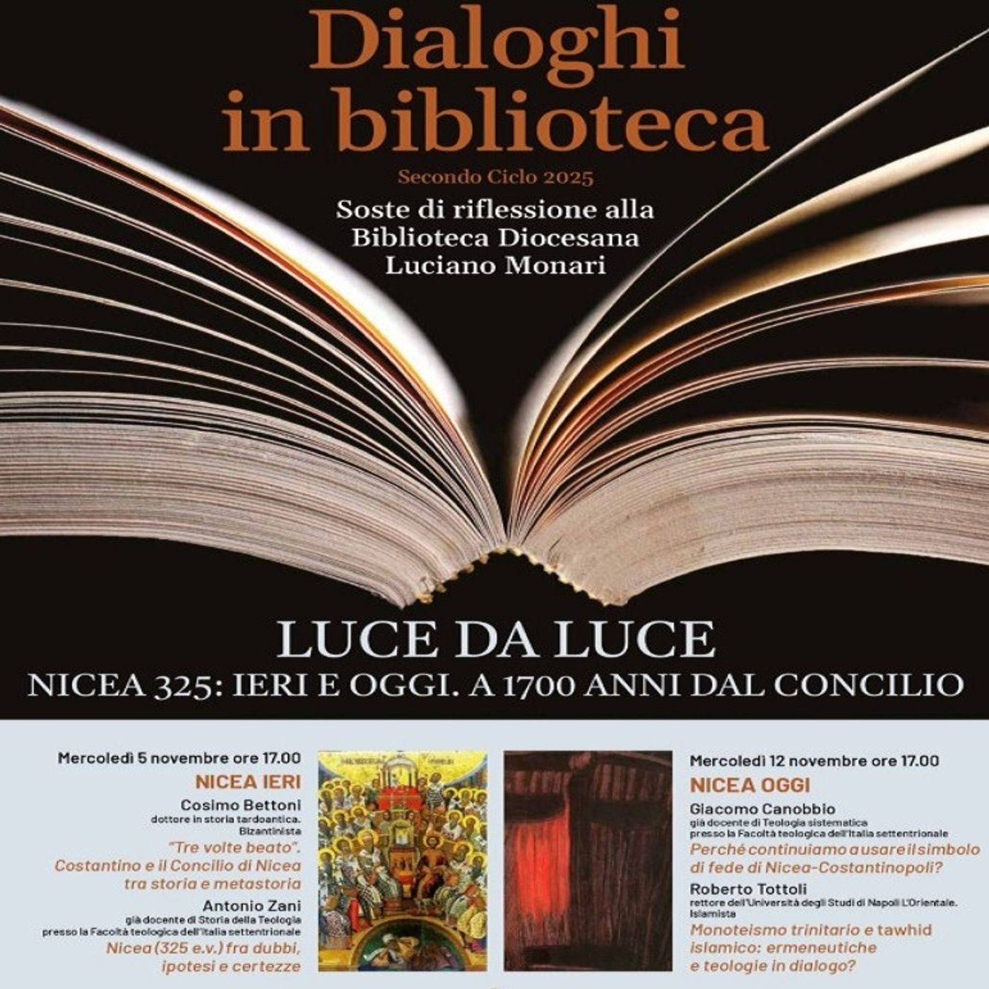 Alla Biblioteca Diocesana due incontri per i 1700 anni del Concilio di Nicea: intervista a don Alberto Donini  -  30 ottobre 2025 episode artwork