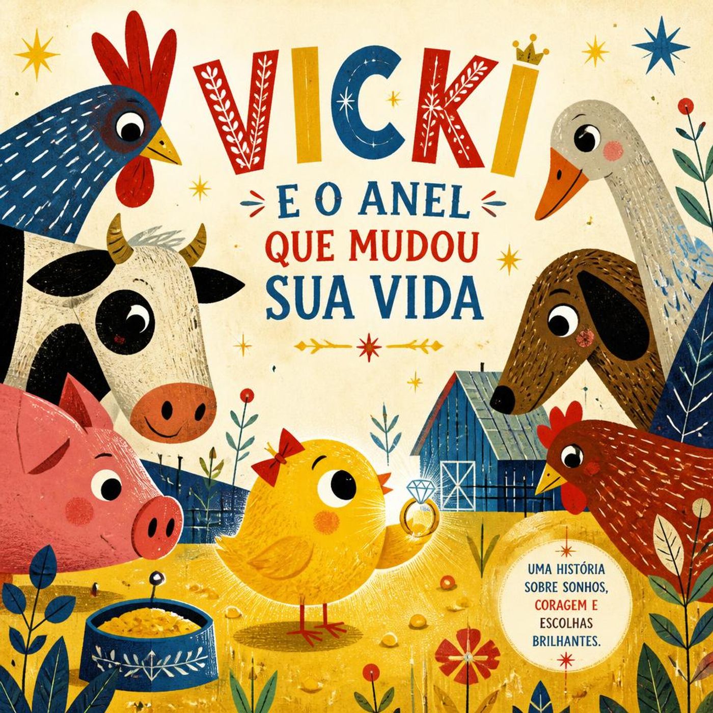 【Aventura Animal】A Pequena Vicki e o Tesouro em Troca de Milho