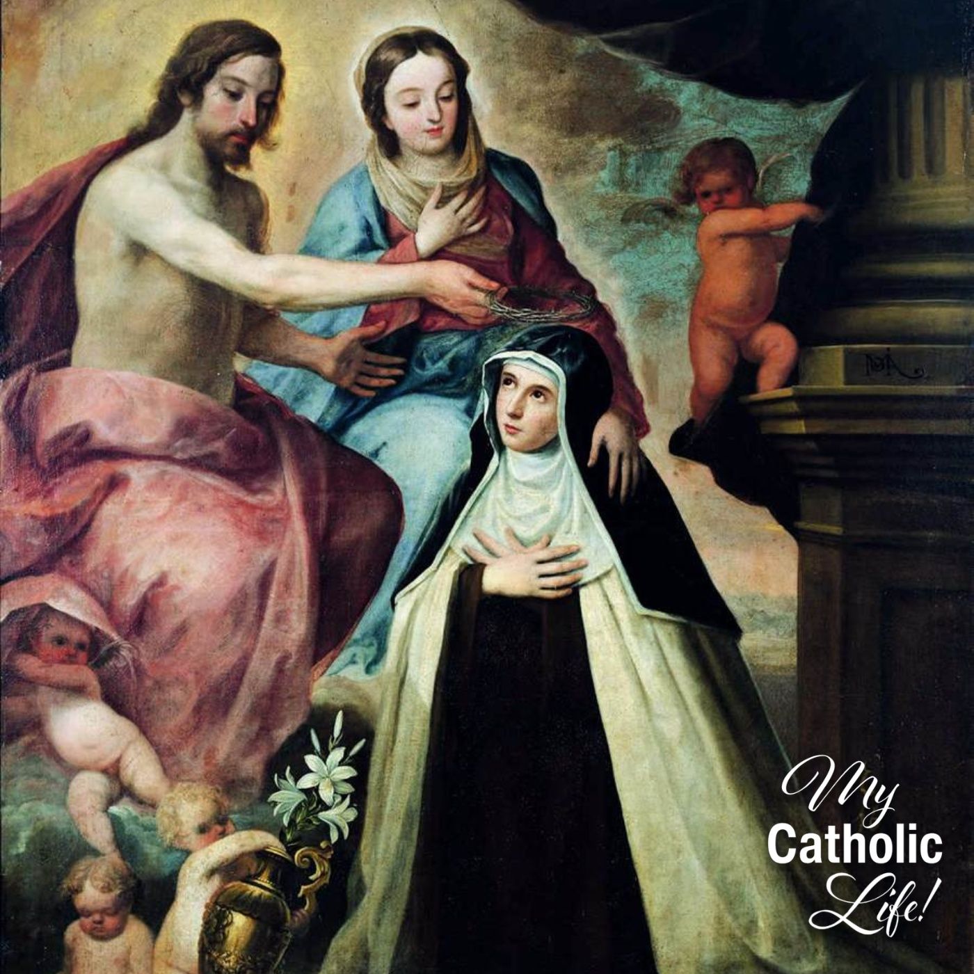 May 25: Saint Mary Magdalene de Pazzi, Virgin—Optional Memorial episode artwork