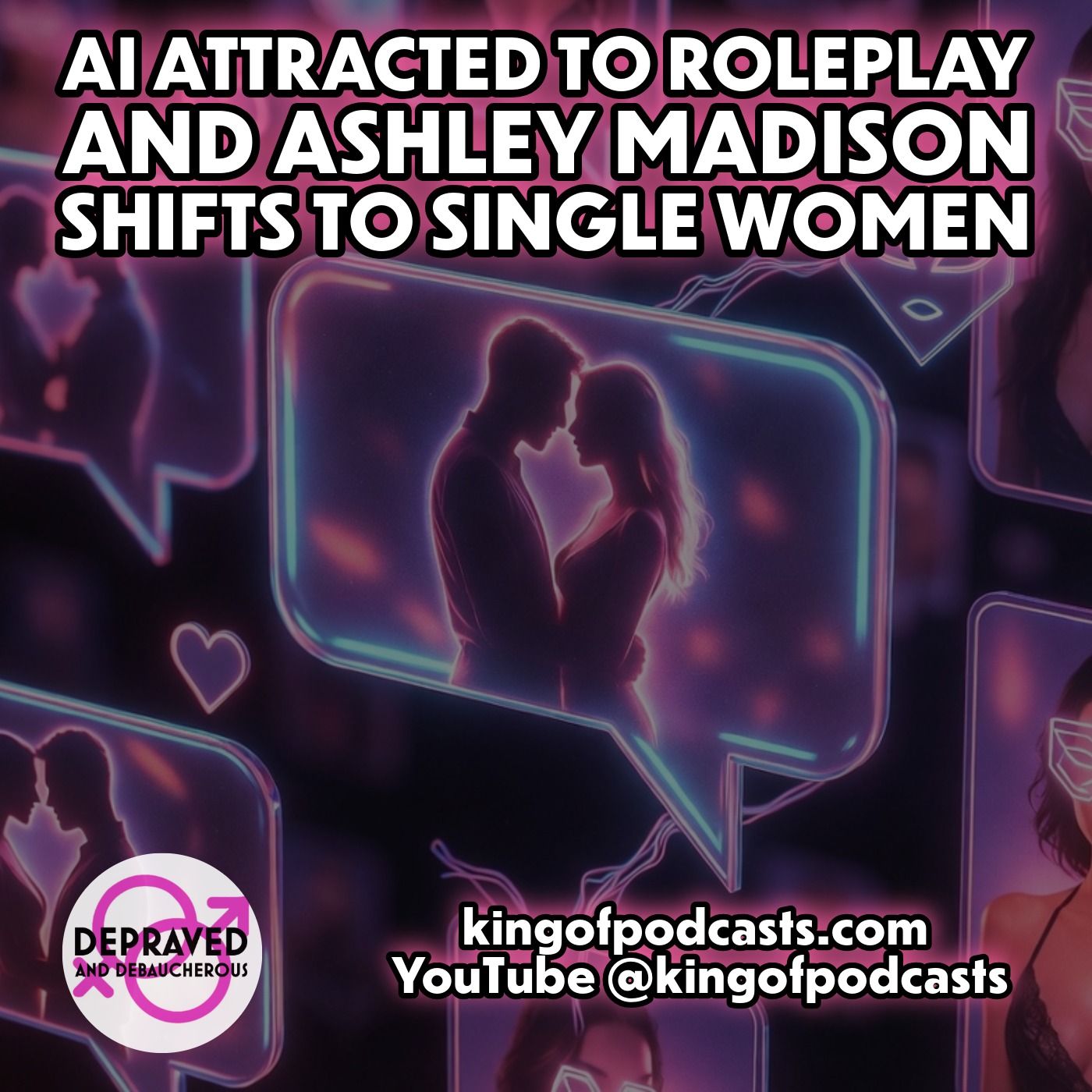 AI Attracted to Roleplay and Ashley Madison Shifts to Single Women