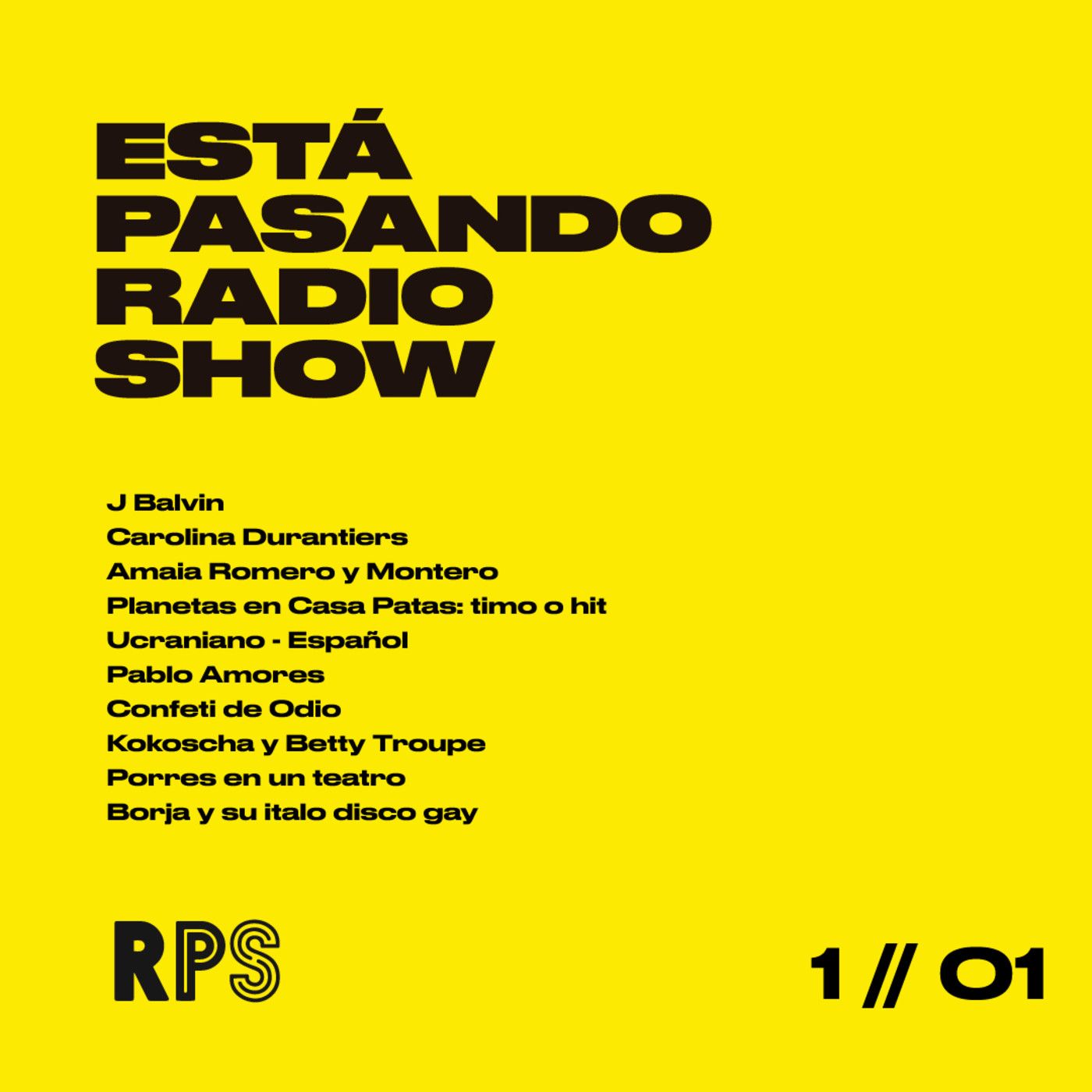 ESTÁ PASANDO RADIOSHOW.