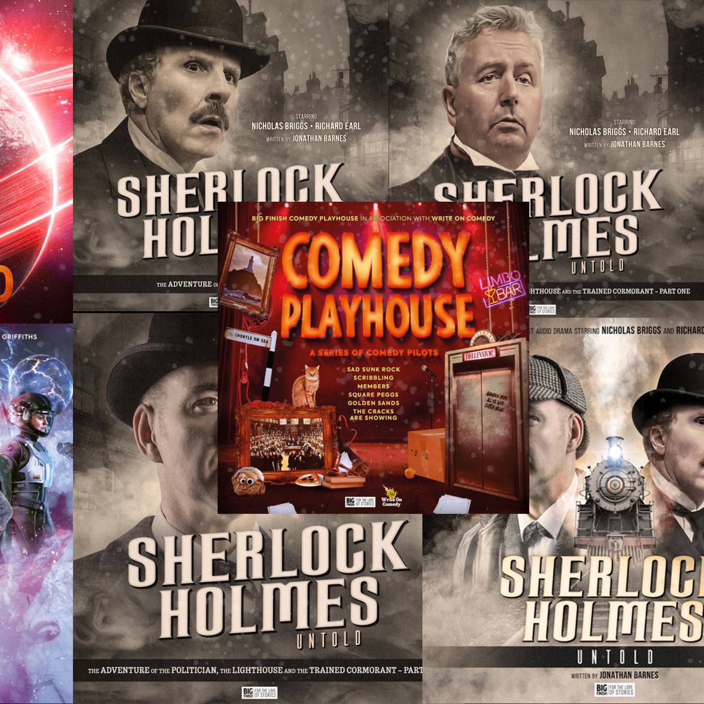 Big Finish November 2025 Release Dates episode artwork