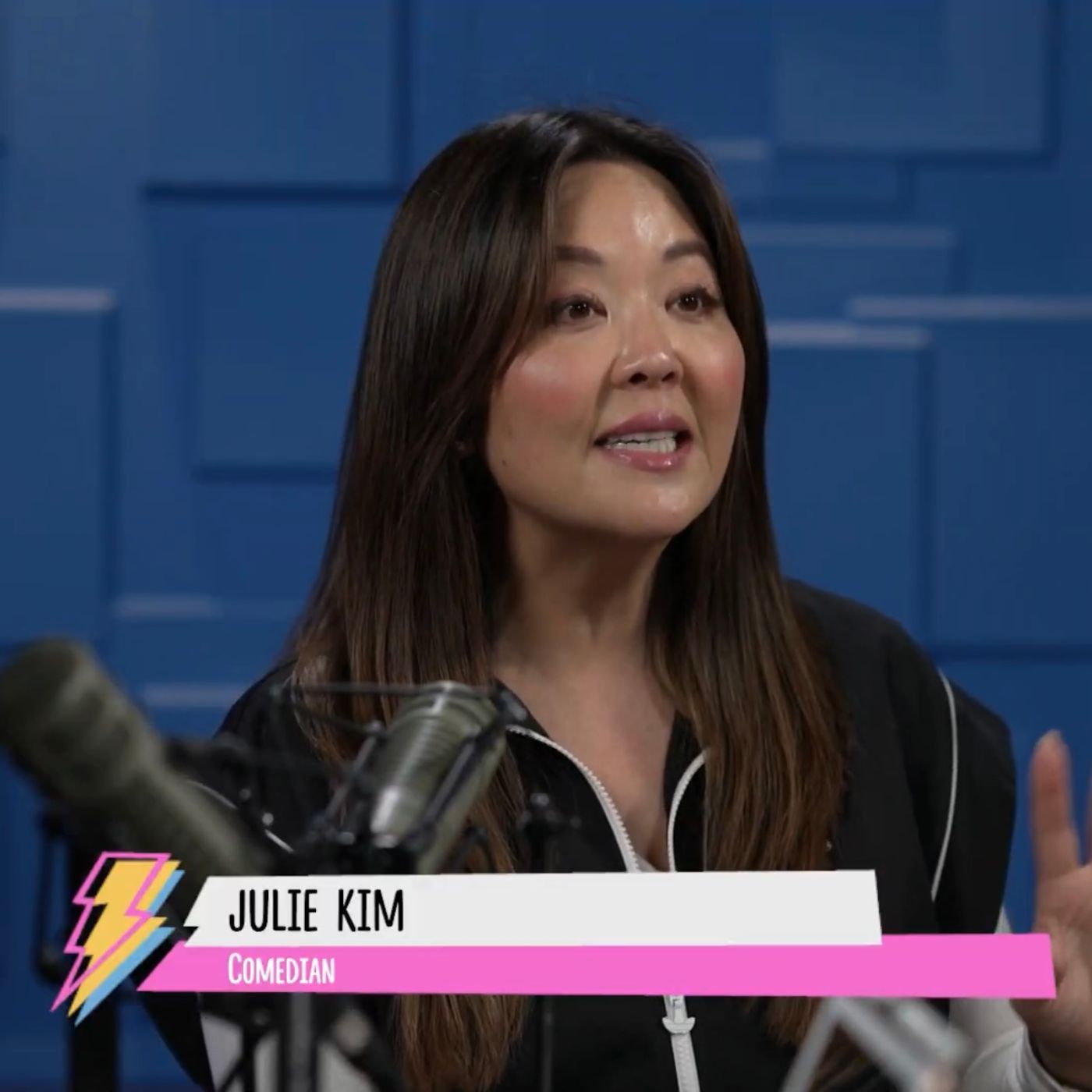 Comedian Julie Kim's childhood above a convenience store episode artwork