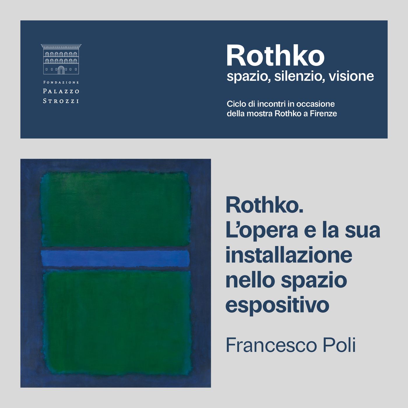 Rothko. L’opera e la sua installazione nello spazio espositivo – Francesco Poli episode artwork