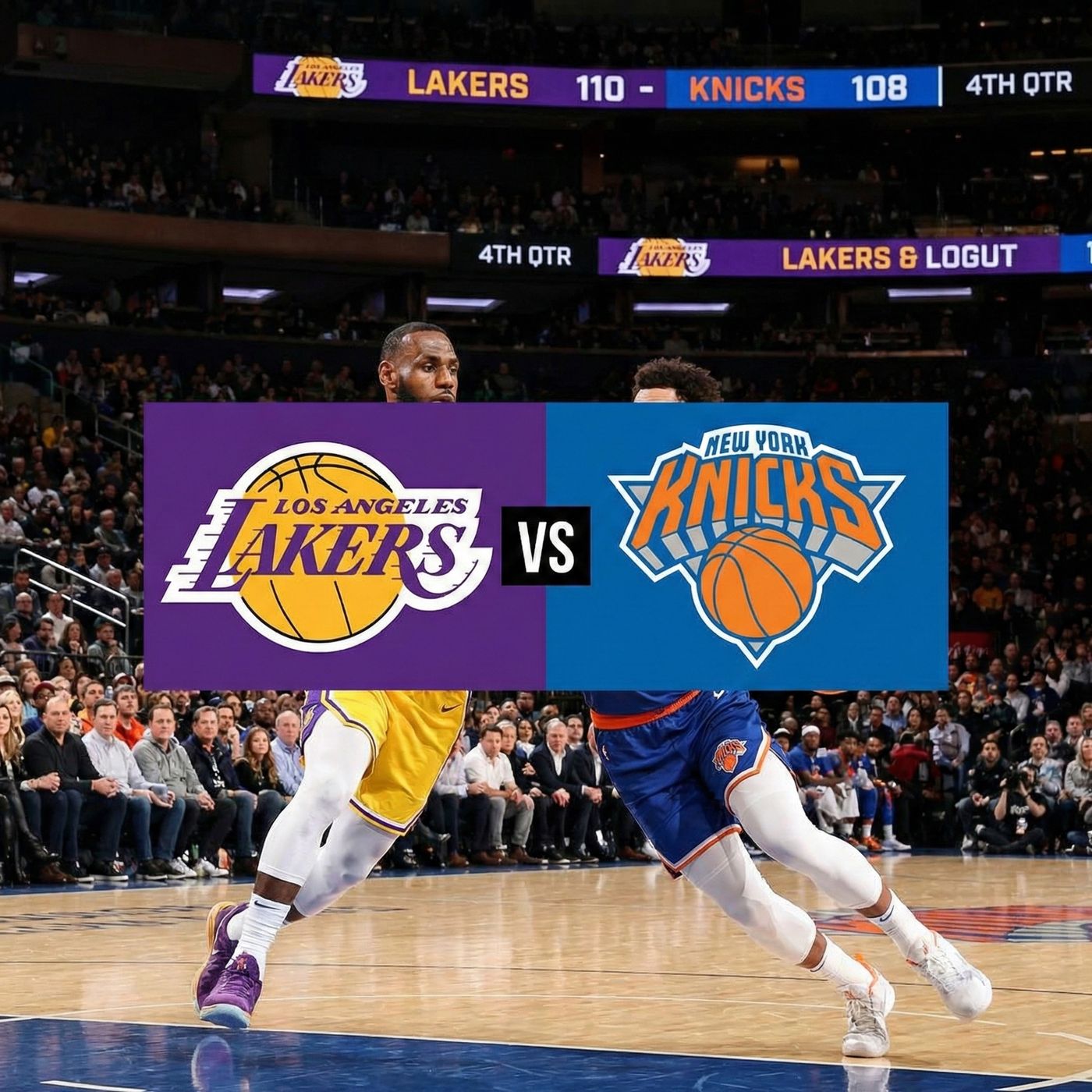 🏀 Knicks Overpower Lakers: A Madison Square Garden Showcase