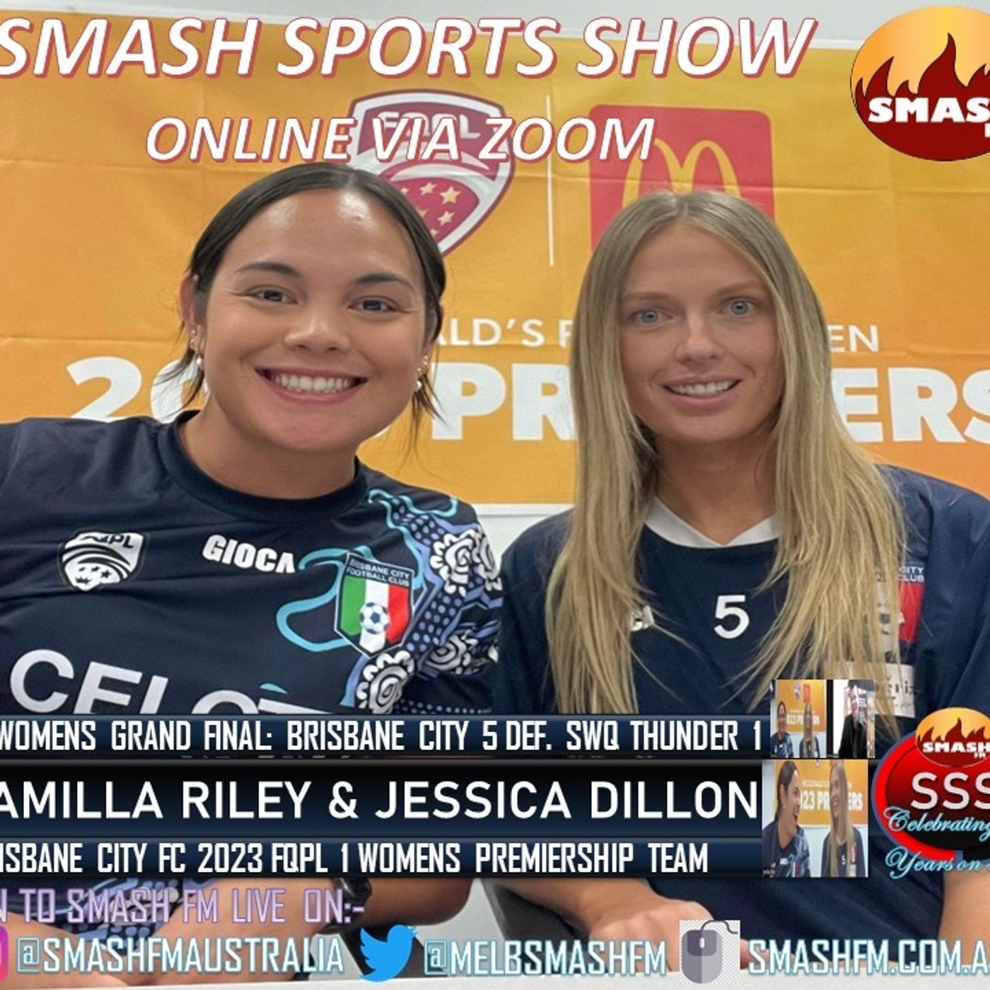 SSS10THYR: Brisbane City FC 2023 FQPL 1 Womens Premiership Interviews 051023