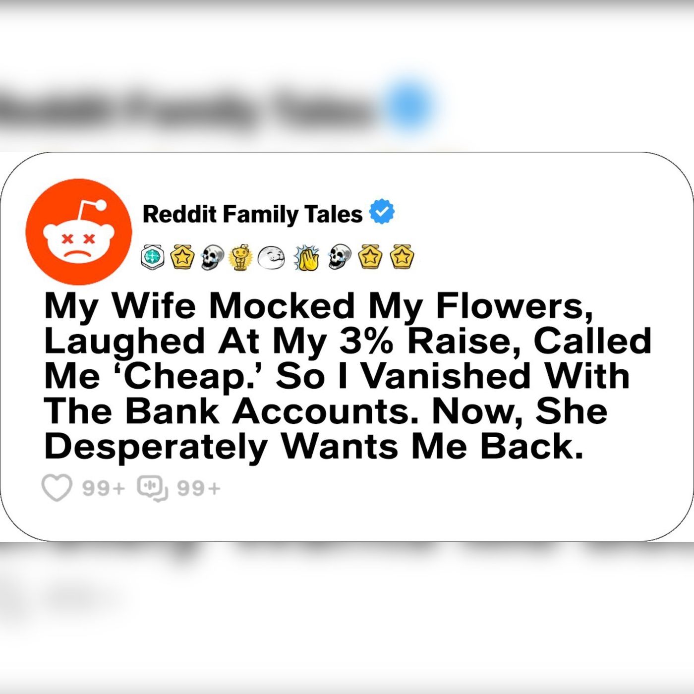 My Wife Mocked My Flowers, Laughed At My 3% Raise, Called Me ‘Cheap.’ So I... - Reddit Family Tales episode artwork