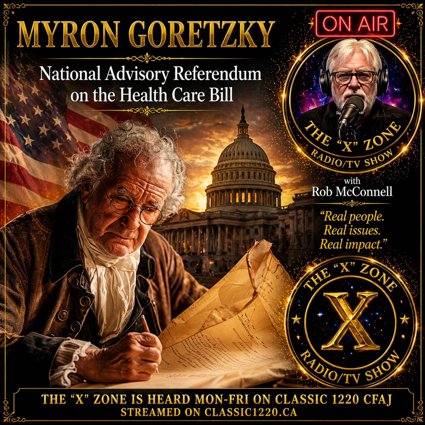 Rob McConnell Interviews - Myron Goretzky - National Advisory Referendum on the Health Care Bill